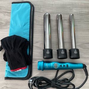Nume 3in1 interchangeable curling wands